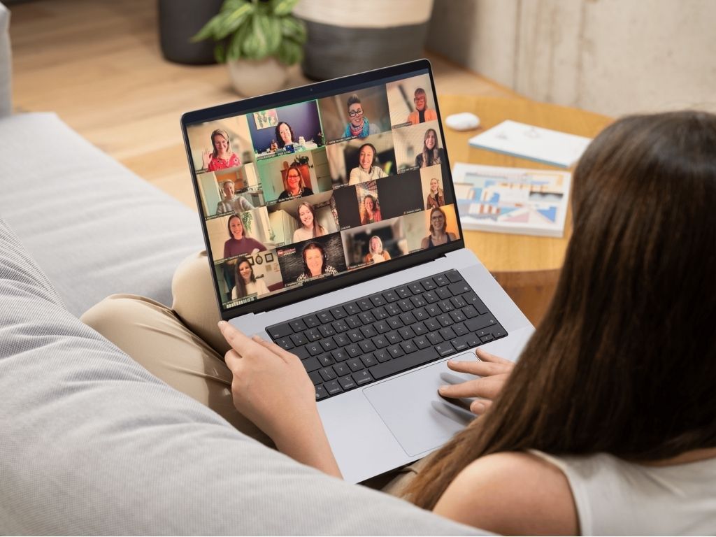 Online netwerkevent voor vrouwelijke ondernemers